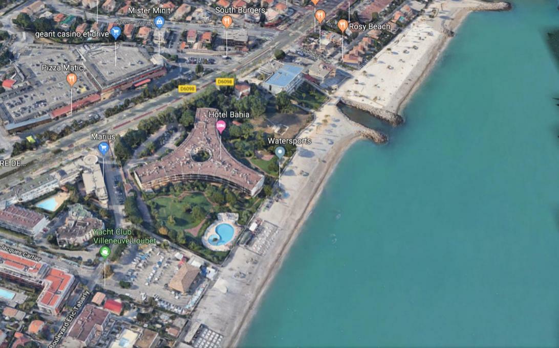 Acquamarina Daire Villeneuve-Loubet Dış mekan fotoğraf
